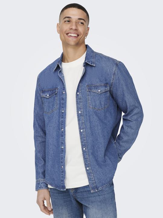 Immagine prodotto Only & Sons Camicia di jeans (S)