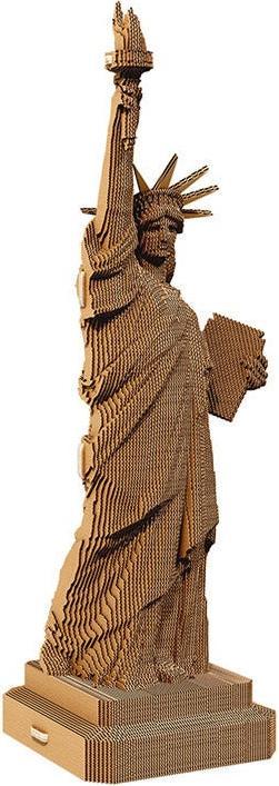 Actual product image Cartonic Statue of Liberty - 3D cardboard model