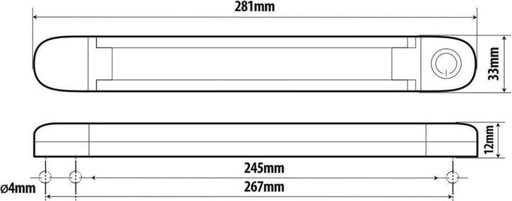 Actual product image Lampa Interior LED lamp, 12/24V