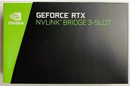 Actual product image NVIDIA GeForce RTX NVLink Bridge
