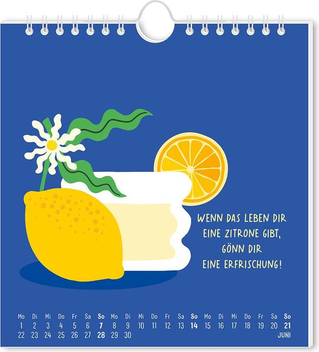 Produktbild Postkartenkalender 2026 Herzensjahr (16 x 17 cm, Harter Einband, Deutsch)