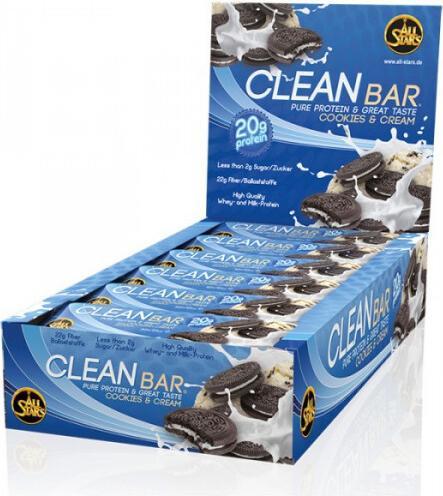 Produktbild All Stars Clean Bar (18 x 60g) (Cinnamon, 18 Stk., 1080 g)