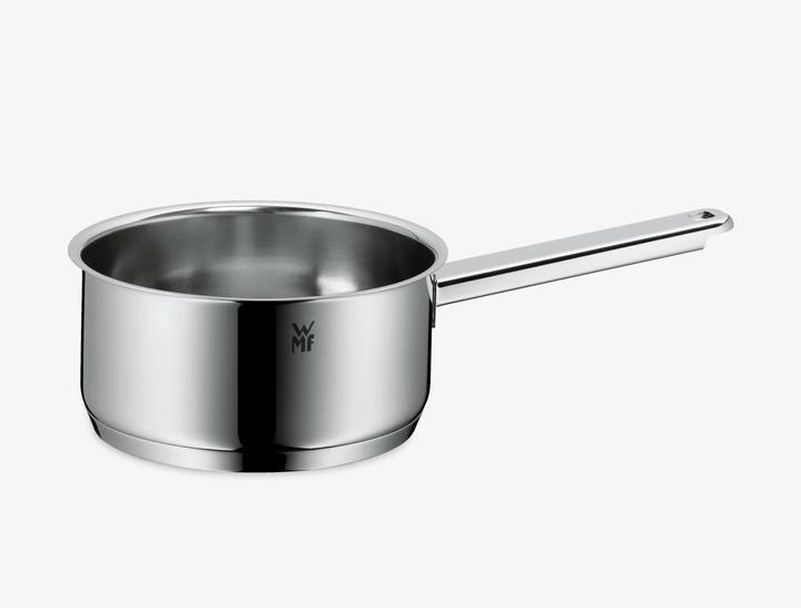 Produktbild WMF Stielkasserolle PREMIUM ONE silberfarben (16 cm, Kochtopf, Edelstahl)