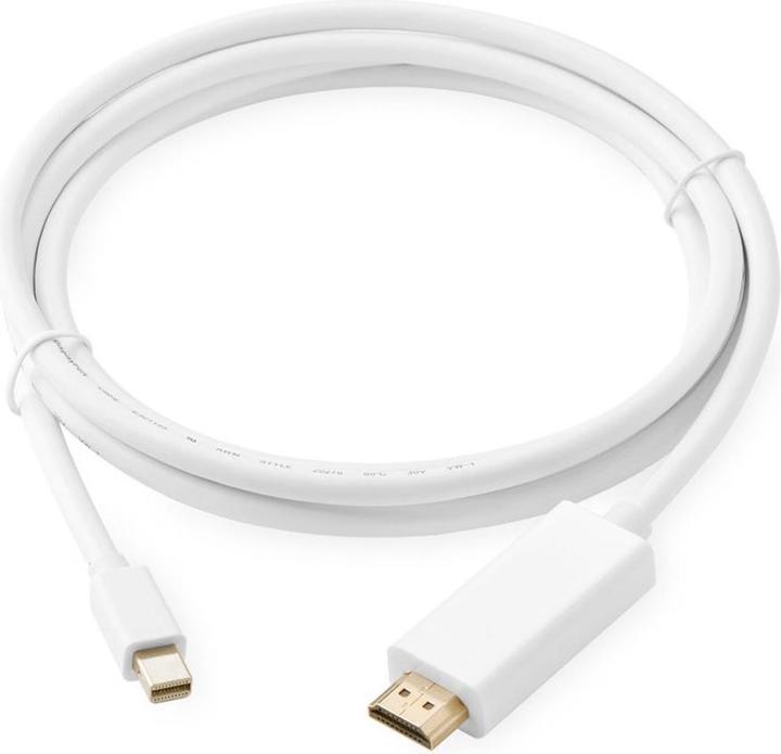 Image du produit Techly Mini DisplayPort — HDMI (Typ A) (2 m, DisplayPort, HDMI)