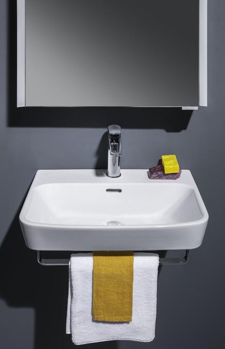 Immagine prodotto Laufen MODERNA R lavabo 62x46,5x16,5cm, senza foro per rubinetto, bianco (465 mm, 620 mm)
