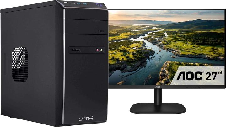Image du produit Captiva Power Starter R62-243 TFT Bundle Ryzen 3 Radeon Graphics (AMD Ryzen 3 4300GE, 8 Go, 480 Go, AMD Radeon Graphics)