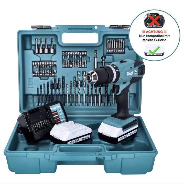 Image du produit Makita HP457DWE10 (Fonctionnement sur batterie)