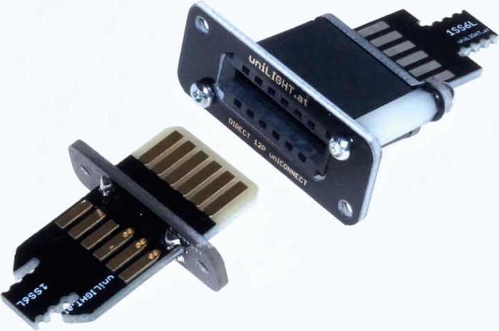 Produktbild Unilight Direktsteckverbindung Direct Mit 6 Primä 1 Servo Und 6 Pole Für Lichtern Und Son