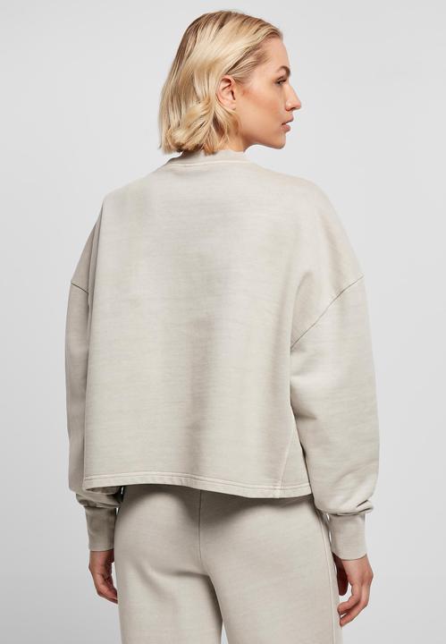 Actual product image Urban Classics Ladies Heavy Terry Garment Dye Crewneck - 19387 (L)