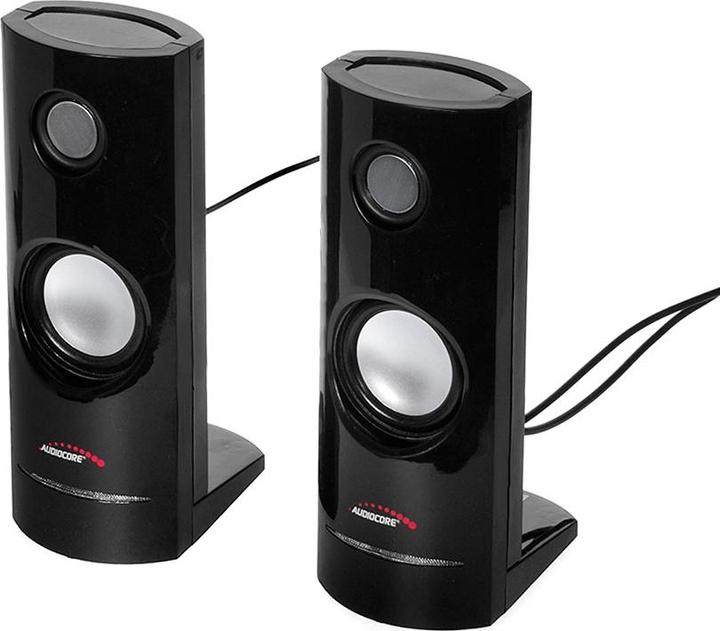 Audiocore AC860 loudspeaker 2-way Black Wired