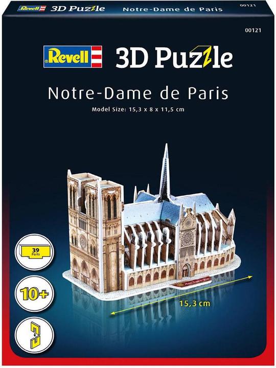 Image du produit Revell Puzzle 3D Notre-Dame de Paris (39 pièces)