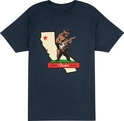 Fender ® Rocks Cali T-Shirt, Navy, XXXL (3XL)