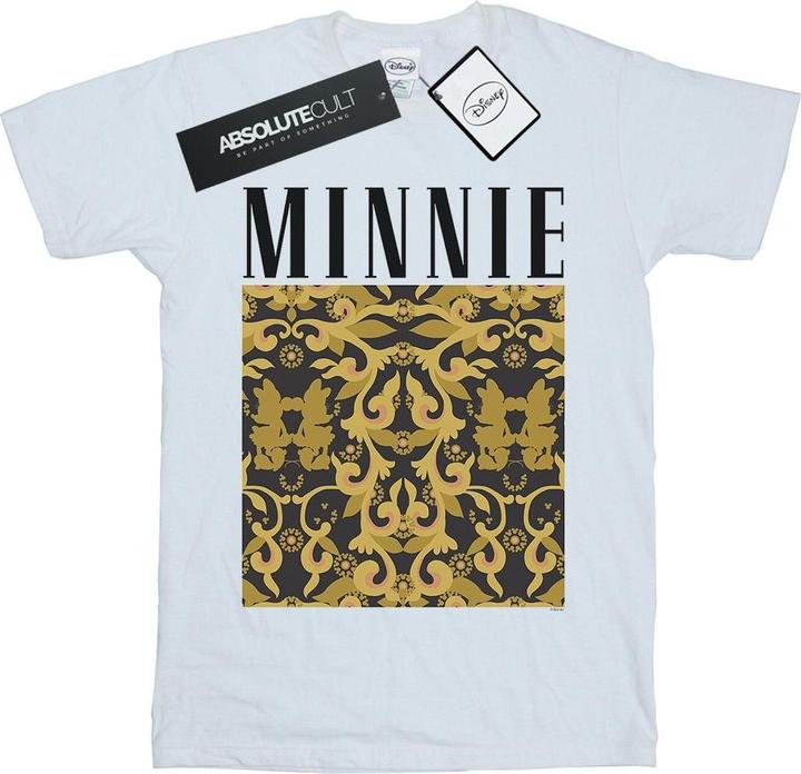 Immagine prodotto Disney Minnie Mouse Baroque Pattern Maglietta Uomo (3XL)