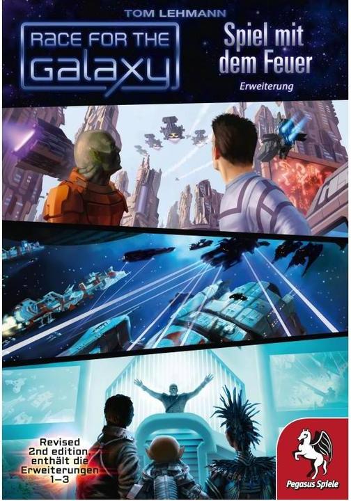 Image du produit Pegasus 53023G - Race for the Galaxy : Jouer avec le feu, dès 12 ans (DE-Extension 1-3) (Allemand)