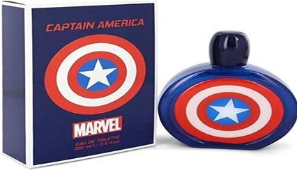 Actual product image Marvel Captain America by Eau de Toilette Spray 100 ml (Eau de toilette, 100 ml)