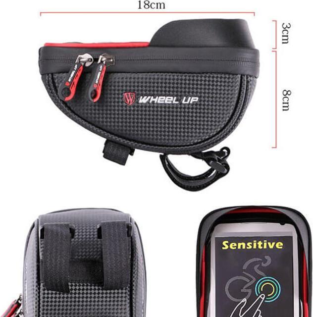 Actual product image Wheel Up Fahrrad Halterung für Handys bis 6 Zoll