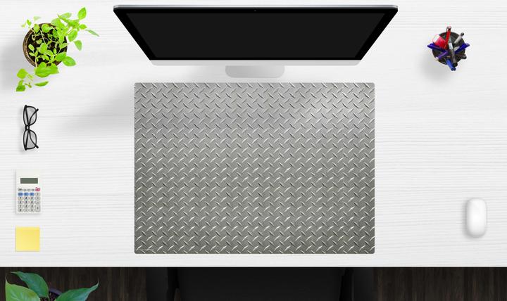 Actual product image CoverYourDesk Sheet steel checker pattern