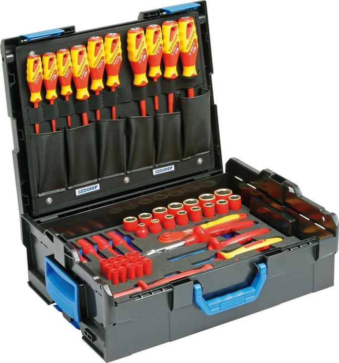 Produktbild Gedore VDE-Werkzeugsortiment Hybrid (53 Teile)