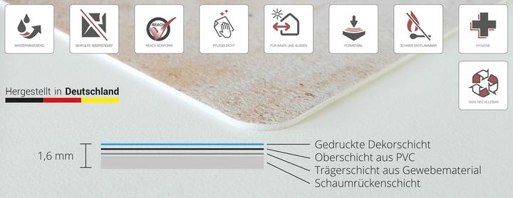 Produktbild CoverYourDesk Schreibtischunterlage Romantische weisse Tulpen