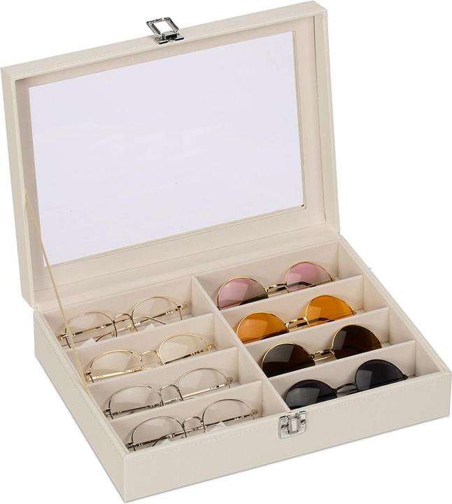 Actual product image Relaxdays Eyewear case