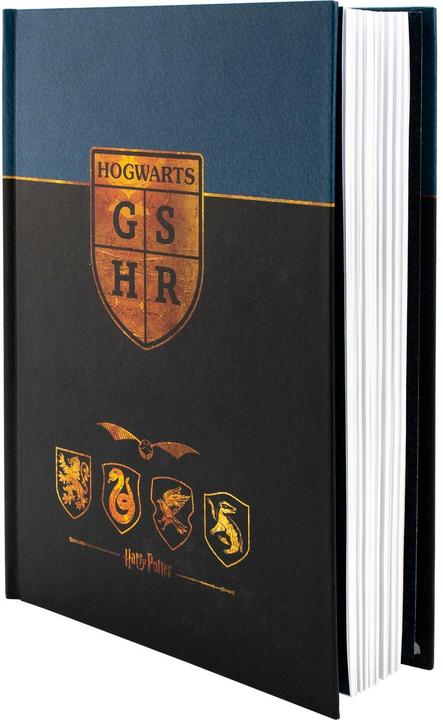 Image du produit Blue Sky Harry Potter bloc-notes Hogwarts (A5, À rayures, Couverture rigide)