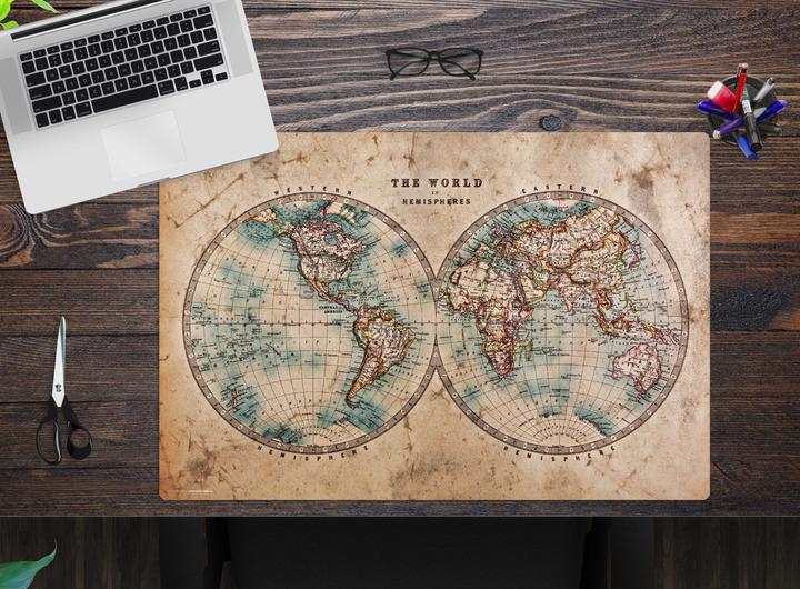 Actual product image CoverYourDesk Historical world map (40 x 60 cm)