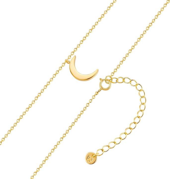 Produktbild Glanzstücke München Damen Kette Mond Sterling Silber - 34448 (Sterling Silber, 40 - 45 cm)