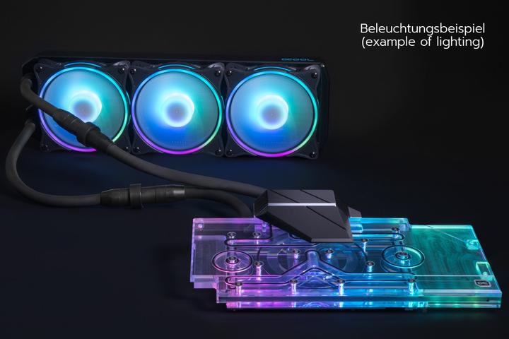 Produktbild Alphacool Eiswolf 2 GPU AIO 360mm RTX 3080/3090 ROG Strix mit Backplate