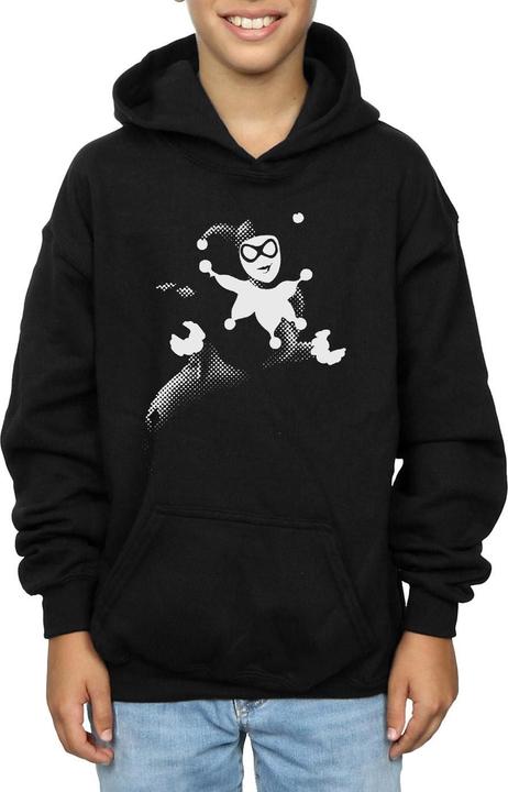 Produktbild Harley Quinn Spot Kapuzenpullover Jungen (152, 158)