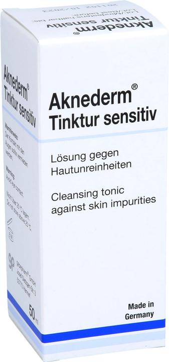 Actual product image Gepepharm Acne Derm Tincture Sensitive (50 ml)