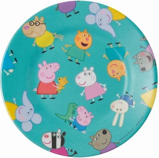 Actual product image Petit Jour Paris Maison Petit Jour melamine plate, Peppa Pig