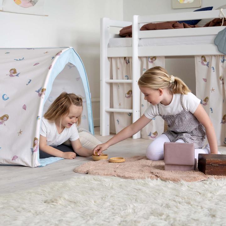 Image du produit Hoppekids La Petite Sirène (Mermaid) Rideau pour lit mi-hauteur 70x160 cm
