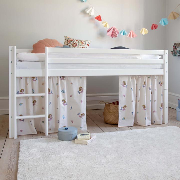 Image du produit Hoppekids La Petite Sirène (Mermaid) Rideau pour lit mi-hauteur 90x200 cm