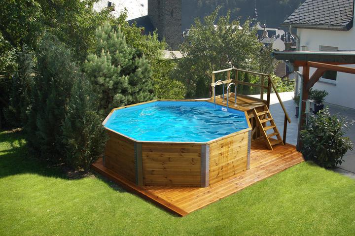 Actual product image Weka Holzbau 593 B (Ø 397 x 116 cm)