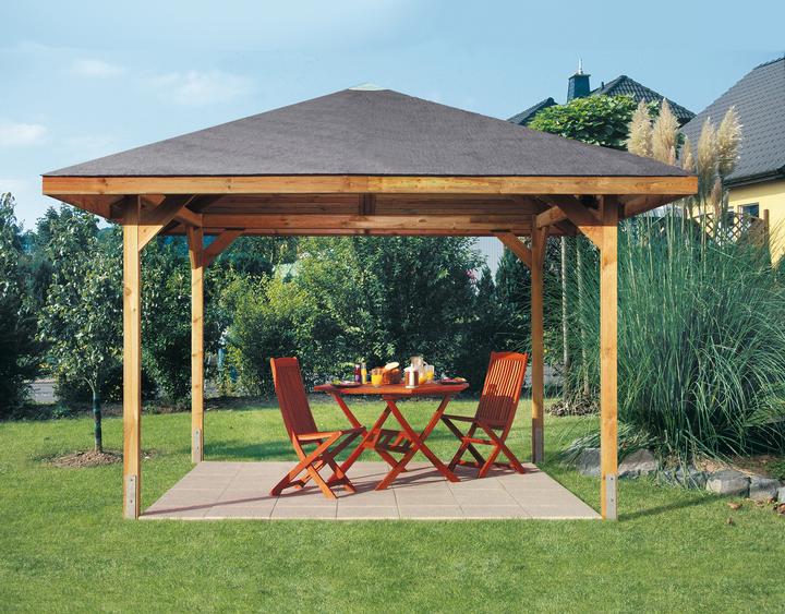 Weka Holzbau Garden Oasis 651 Gr.3 (380 cm, 380 cm)