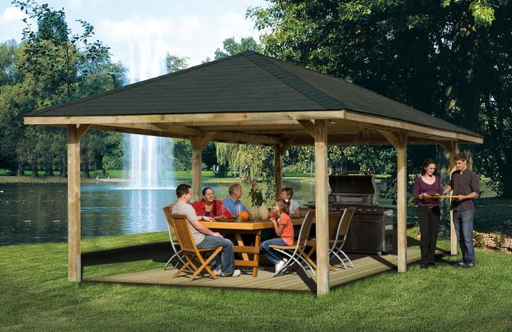 Weka Holzbau Garden Oasis 651 B Gr.3 (433 cm, 778 cm)