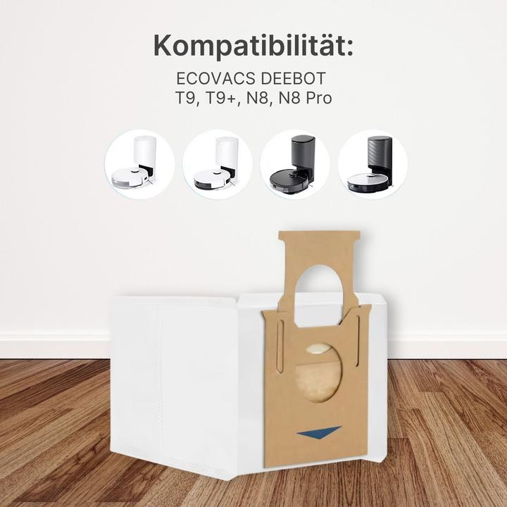Immagine prodotto Hermex Sacchetto antipolvere alternativo per ECOVACS DEEBOT T9 T9+ N8 N8 Pro (4 x)