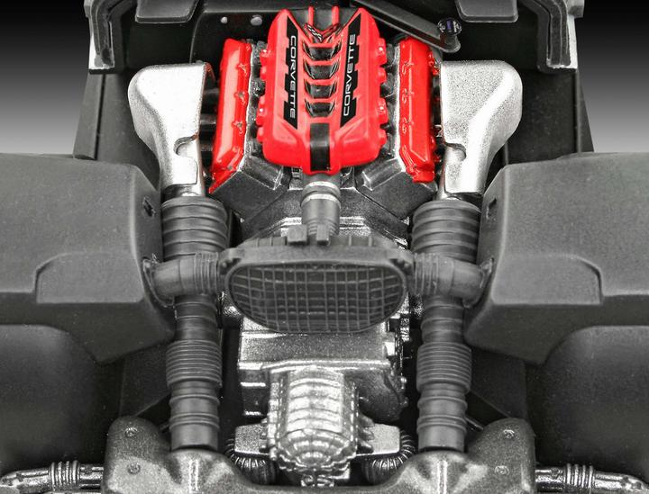 Actual product image Revell Model Set Corvette C8 Coupé