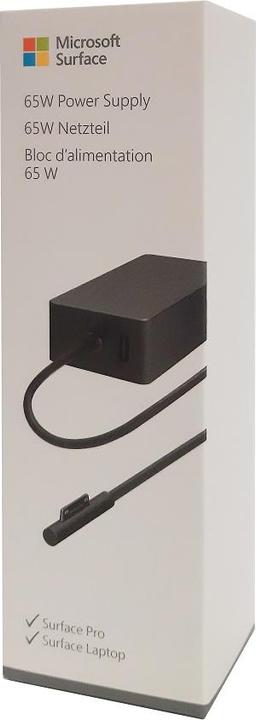 Immagine prodotto Microsoft Alimentatore di superficie da 65W per aziende (CH, DE, AT, FR, BEL, NLD, Eng. Intl.) (65 W)