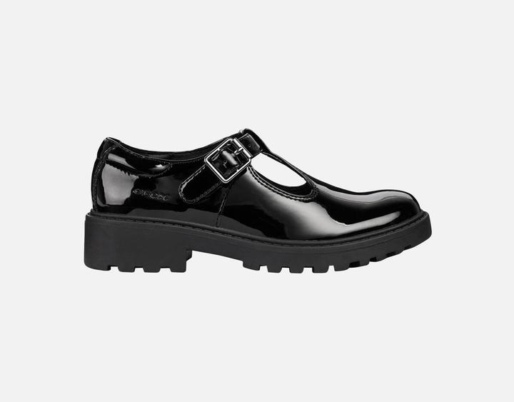 Immagine prodotto Geox Ragazze J Casey G E Scarpe in pelle con fibbia (34)