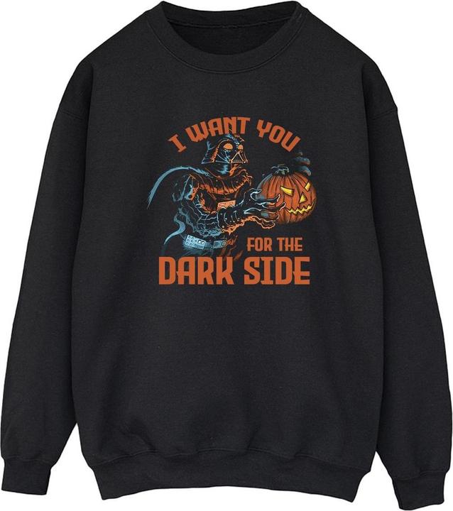 Actual product image Star Wars Womens/Ladies Dark Side Darth Vader Sweatshirt (XL)