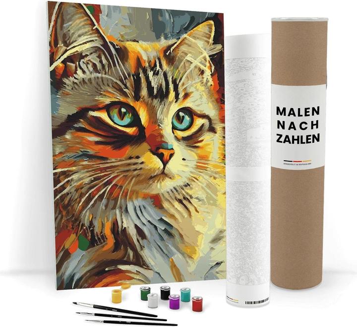Actual product image ZenPainting Katzenportrait - Malen nach Zahlen