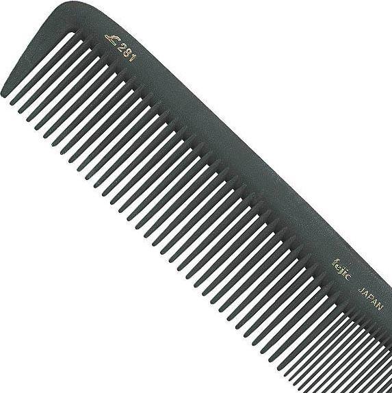 Actual product image Fejic Japan Carbon hair cutting comb No. 281