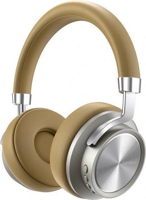 Lenovo HD800 Headphones gold (ANC, 20 h, Cable)