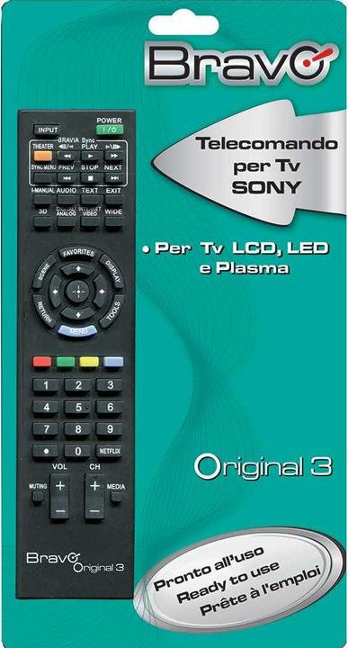 Actual product image Bravo Original 3 (Device-specific remote control, Infrared)