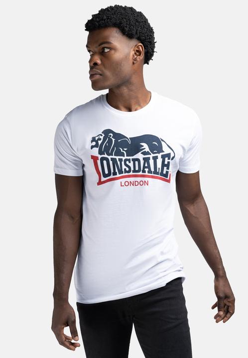 Immagine prodotto Lonsdale London Shirt Maglietta a maniche corte LOSCOE in confezione da 2 pezzi con scollo rotondo (L)