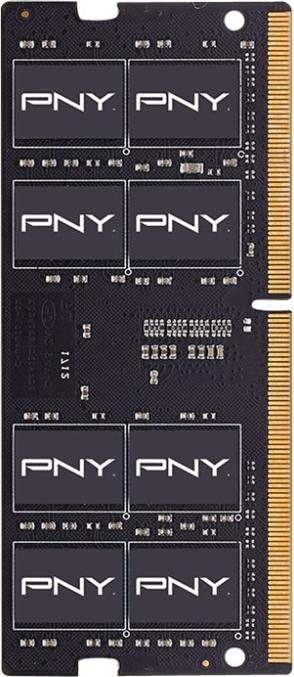 Produktbild PNY PERFORMANCE DDR4 3200MHZ 8GB (1 x 8GB, 3200 MHz, DDR4-RAM, SO-DIMM)