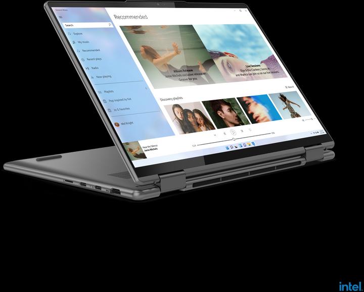 Actual product image Lenovo Yoga 7 82QF0046GE - 14-inch 2.8K OLED Touch, Ryzen 5 6600U, 16GB RAM, 512GB SSD, Digit (14", AMD Ryzen 5 6600U, 16 GB, 512 GB, DE)
