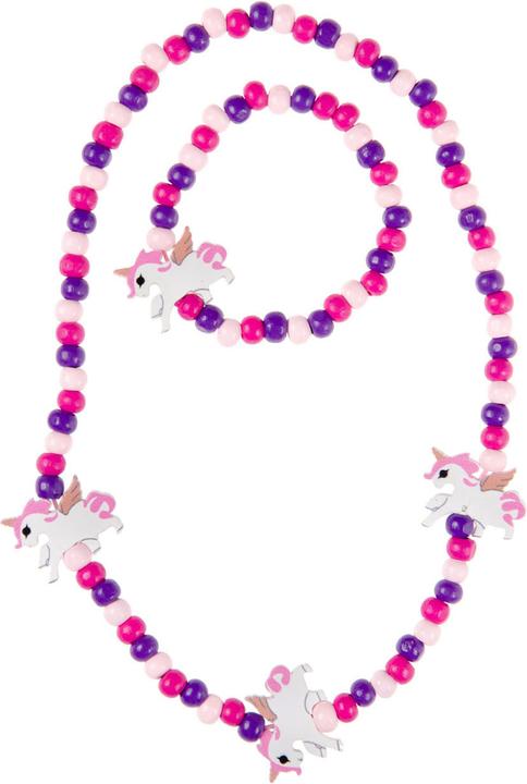Produktbild LG-Imports Hölzerne Halskette und Armband Einhorn (Hout)