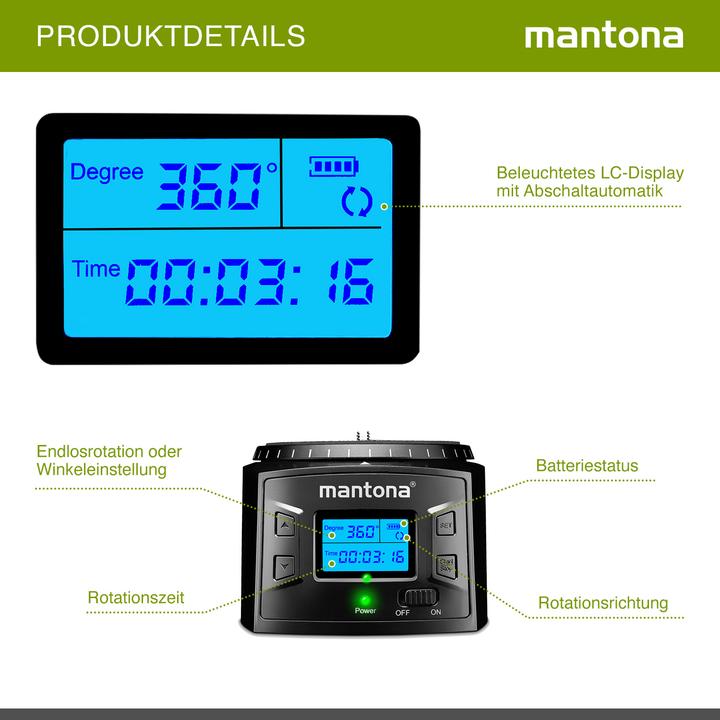 Produktbild mantona Turnaround 360 Advanced 3 (Panoramakopf)